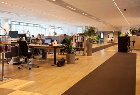 Fraster rød filt løber, DR byen (4)